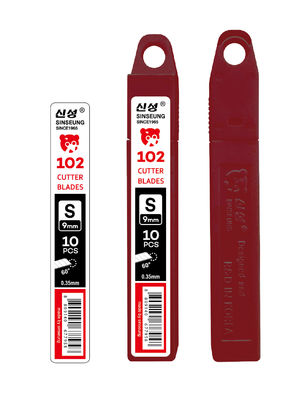 ซื้อ ใบมีด 9 มิลลิเมตร ใบตัด ใบตัดออก ใบตัดกระดาษผนัง เครื่องมือตัด S102 การผลิตออนไลน์