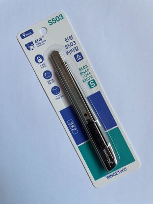 ซื้อ 9 มิลลิเมตร Snap Off Utility Knife SK2 เหล็ก 86 มิลลิเมตร การผลิตออนไลน์