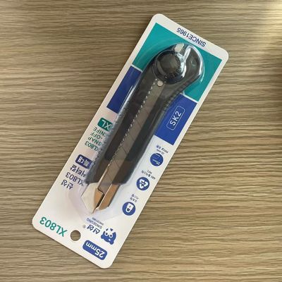 ซื้อ Rotary Knob Heavy Duty Box Cutter พร้อม Snap Off Blade และกลไกล็อค การผลิตออนไลน์