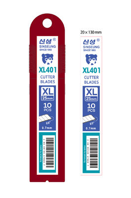 XL401 Sinseung 25mm Cutter Blades Extra Large Size กระดาษฟอง เครื่องมือตัด