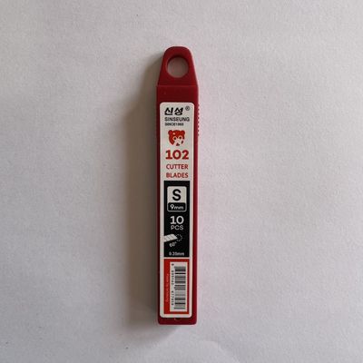 SK2 60 องศา Snap Off Blades สําหรับกระดาษและพลาสติกบาง 9 มิลลิเมตร Cutter Blade Refill