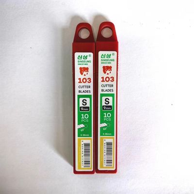 86mm SK2 สแตนเลสคาร์บอน Snap Off Blade Utility Knife การตัดแม่นยํา