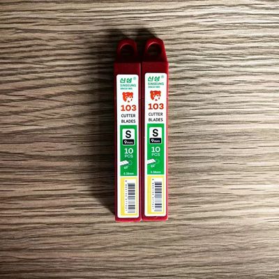86 มิลลิเมตร ยาว Cutter Carpet Knife แทนใบมีด Snap Off