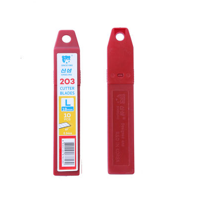 เปลี่ยน Snap Off Blade Knife 18 มิลลิเมตร มุม 60 องศา 0.5 มิลลิเมตร