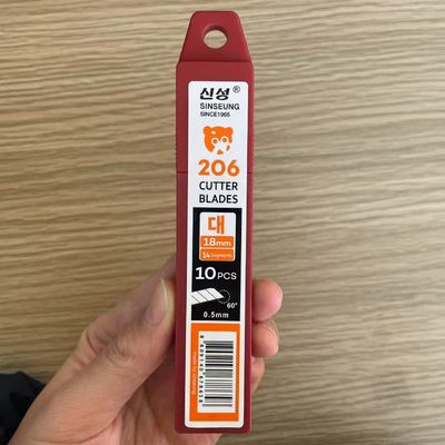 ใบตัด 18 มิลลิเมตรที่ยั่งยืน มีความแตกต่างกันขึ้นอยู่กับการใช้งาน ความหนา 0.5 มิลลิเมตร และการสร้างที่ทนทาน